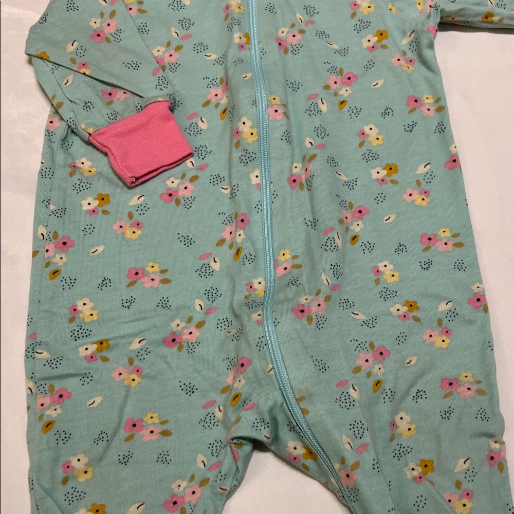 “Bundle 10/$13” Gerber 0-3M Floral baby girl One Piece bodysuit long sleeve - Picture 5 of 8